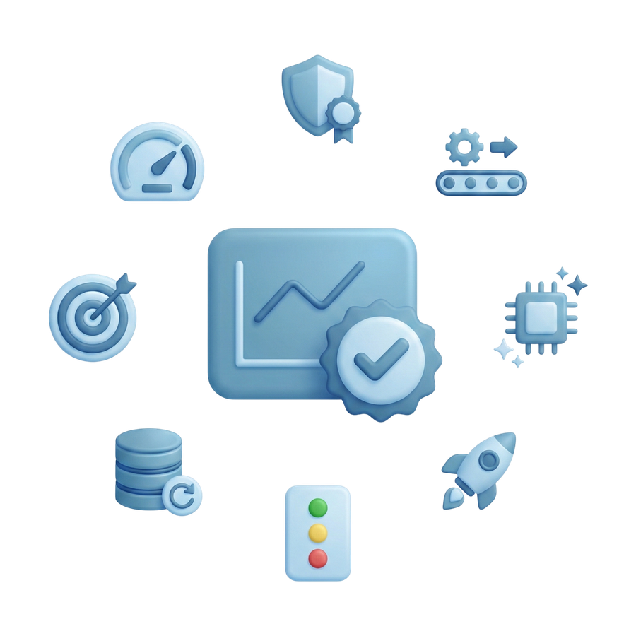 We help you build proof into everything you do.